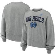 UNC Nike Women's Retro Fleece Crew